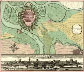 Prospekt der Kurfürstlichen Residenzstadt Mannheim